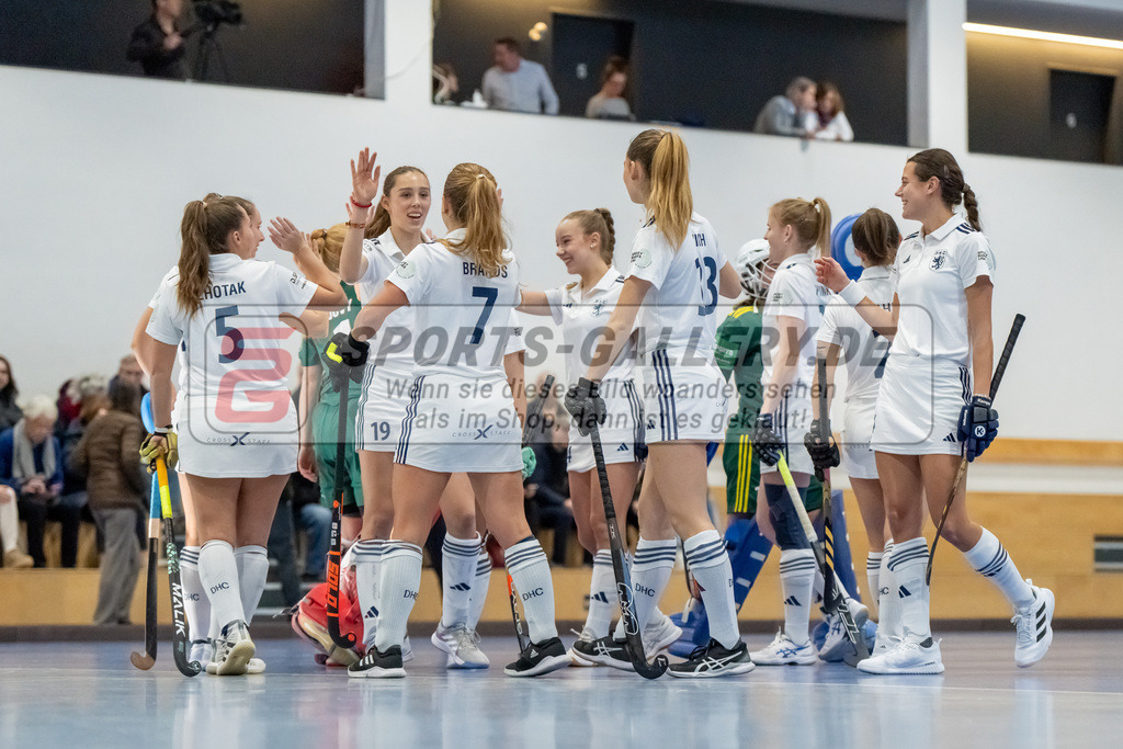 HK_20241201_109450 | 1. Bundesliga Halle Damen Düsseldorfer HC - Schwarz Weiss Köln am 1.12.2024 DHC, Düsseldorf ,