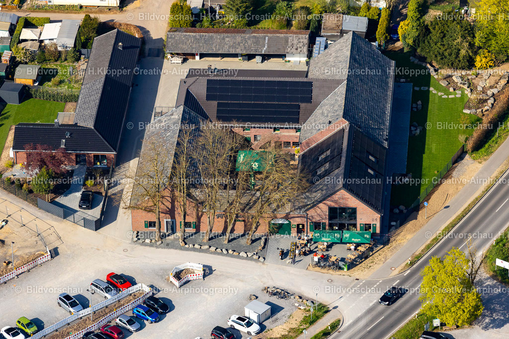 Luftbilder Schwalmtal-9945 | Luftbildfotografie Gebäude des Restaurant " Mühlrather-Hof " in Schwalmtal im Bundesland Nordrhein-Westfalen - Realisiert mit Pictrs.com