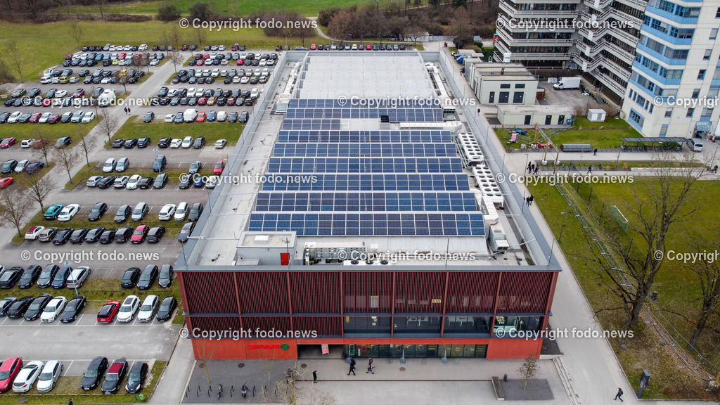 JKU Linz_ LIT_ Baustelle House of Schools_ 19.01.2023-10 | 19.01.2023, Johannes Kepler Universitaet Linz, AUT, JKU Gelaende, im Bild LIT (PV Anlage, Photovoltaik), House of Schools (Baustelle)