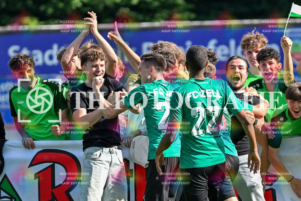 GER, FC Zell - FC Wittlingen, Fussball, Rothaus Bezirkpokal, Finale, Saison 2024/2025, 29.05.2025 | GER, FC Zell - FC Wittlingen, Fussball, Rothaus Bezirkpokal, Finale, Saison 2024/2025, 29.05.2025Foto: TH Fotografie/Thomas Hess