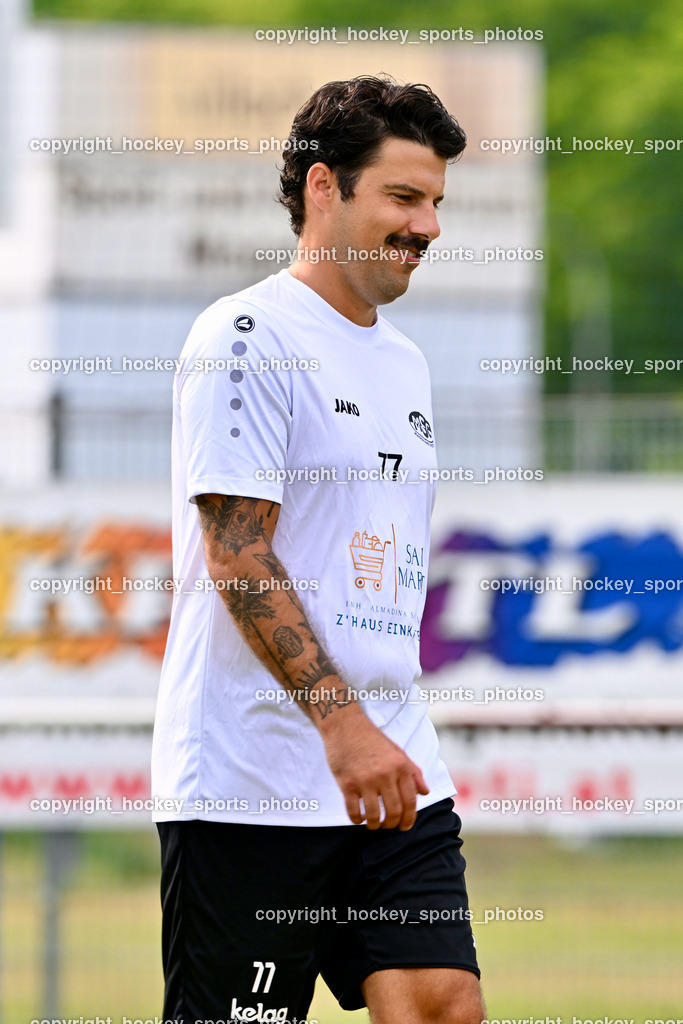 SC Magdalen vs. DSG Ledenitzen | #77 Sandro Michael Ebner SC Magdalen, SC Magdalen vs. DSG Ledenitzen, SC Magdalen vs. DSG Ledenitzen am 19.07.2024 in Villach (Sportplatz Madalen), Austria, (Photo by Bernd Stefan)