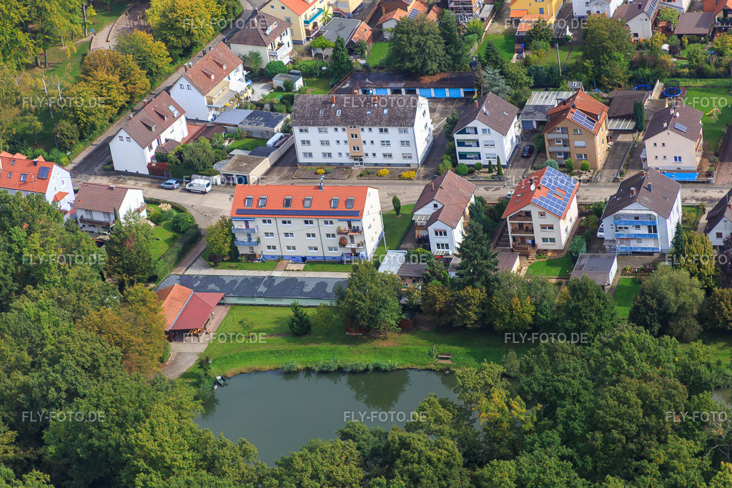 Polizeiweiher des ASV Kandel https://angelsportverein-kandel.de/kontakt/ | Luftbild: Polizeiweiher des ASV Kandel https://angelsportverein-kandel.de/kontakt/ in Kandel im Bundesland Rheinland-Pfalz in Deutschland. Foto: IMG_072835.jpg vom 19.09.2014 durch Werner Riehm/FLY-FOTO.de - Realisiert mit Pictrs.com