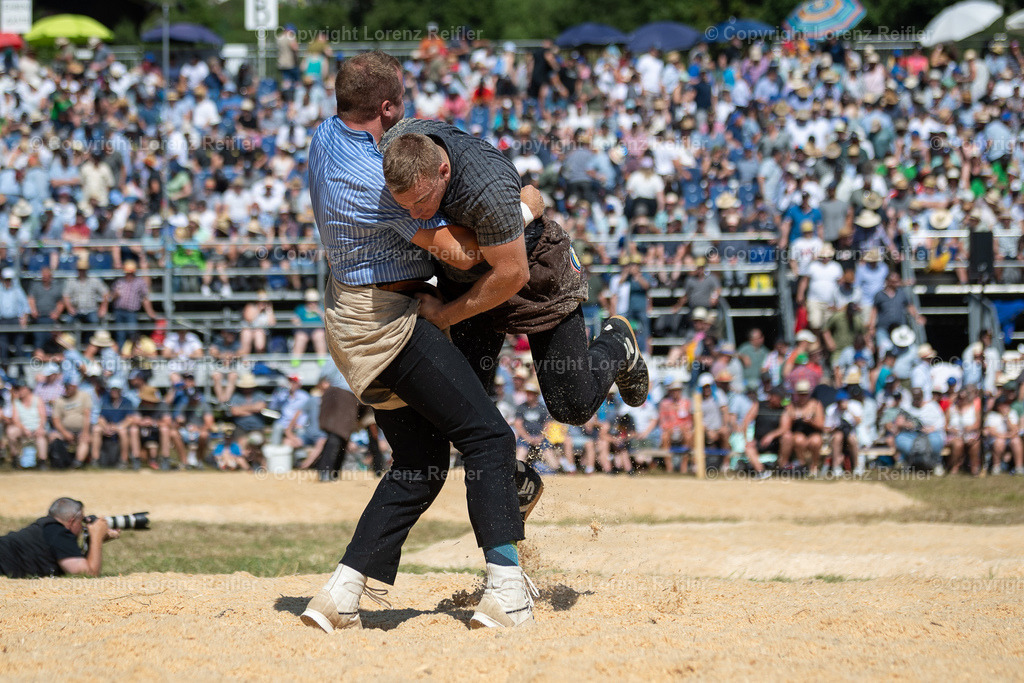 Schwingen -  Schwarzseeschwinget 2025 | Schwarzsee, 22.6.25, Schwingen - Schwarzseeschwinget.