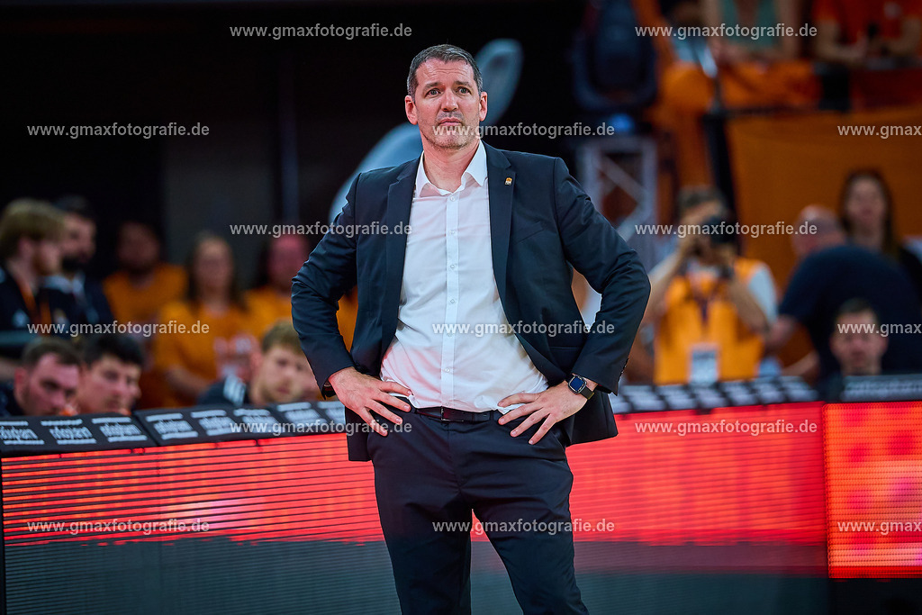 GER, ratiopharm ulm gegen FC Bayern, Basketball, 2. PlayOff, Finale, EasyCredit Bundesliga, Spielzeit 2024/2025, 18.06.2025 | GER, ratiopharm ulm gegen FC Bayern, Basketball, 2. PlayOff, Finale, EasyCredit Bundesliga, Spielzeit 2024/2025, 18.06.2025Foto: Eibner-Pressefoto/Gerald Oelze-de Stoppany