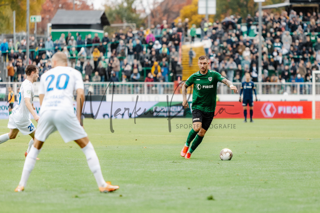 Regionalliga West, Saison 2022/2023, 13. Spieltag: SC Preußen Münster - 1. FC Düren | Regionalliga West, Saison 2022/2023, 13. Spieltag: SC Preußen Münster - 1. FC Düren am 22.10.2022 in Münster (Preußenstadion), Deutschland, Foto: sportfotografie.ms | Markus Paletta - Realisiert mit Pictrs.com