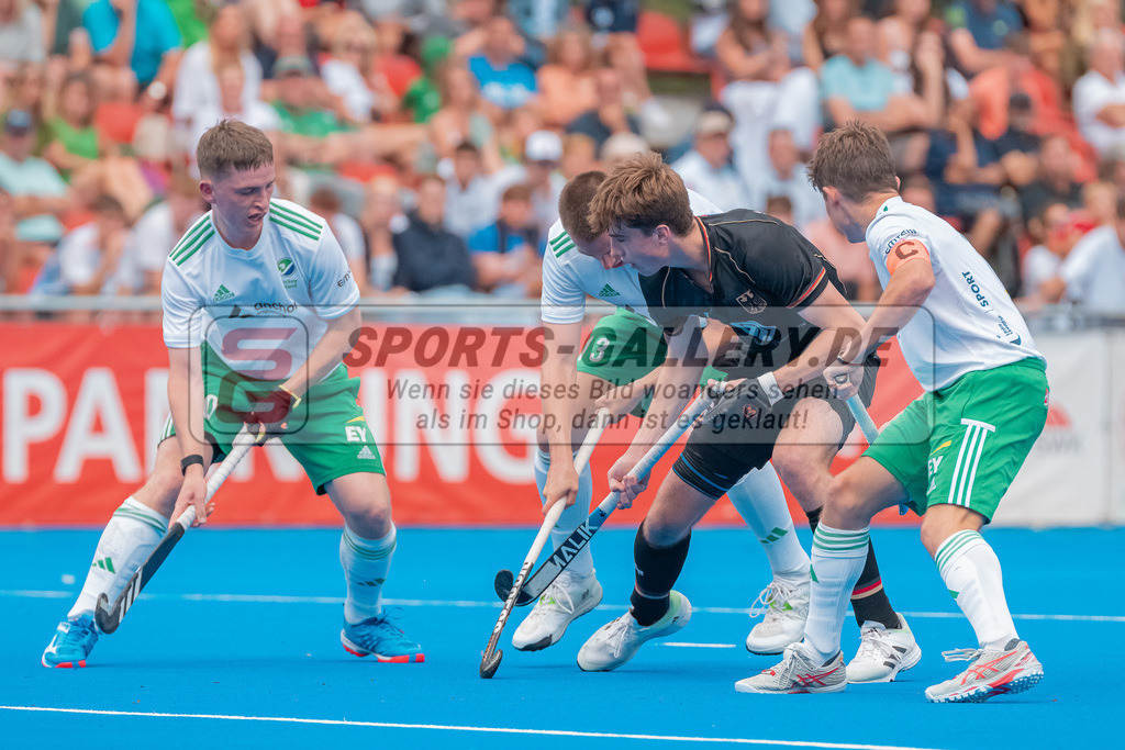HK_20230713_102059 | Euro Hockey MU18 Germany vs Ireland Championship Girls &amp; Boys am 13.7.2023 CHTC , Krefeld ,