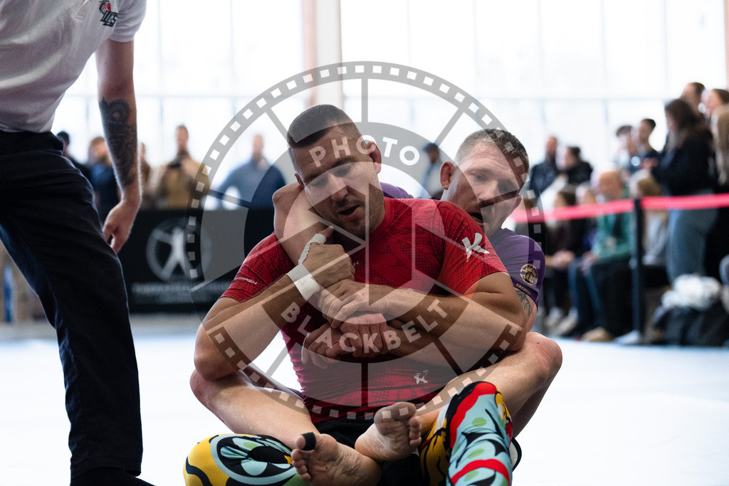 20251129PBB5421 | Fighters compete during the luta livre competition ILLCS XI winter edition on November 29, 2025 in Hannover, Germany.