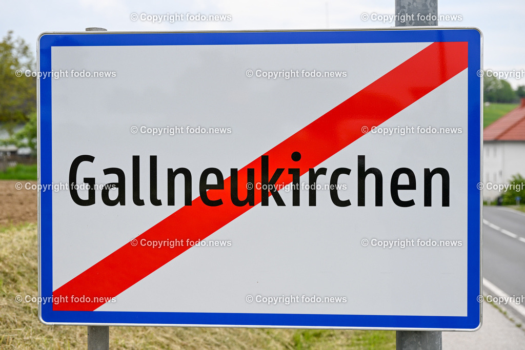Gallneukirchen_ Ortstafel_ 11.05.2023-7 | 11.05.2023, Gallneukirchen, AUT, Gallneukirchen, im Bild Ortstafel, Ortsschild, Ortsende