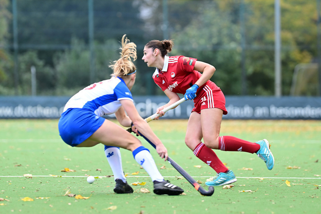 Hockey I Frauen I Saison 2023-2024 I 1. Bundesliga I Großflottbeker THGC - Rot-Weiss Köln | Der Sportfotograf. - Realisiert mit Pictrs.com