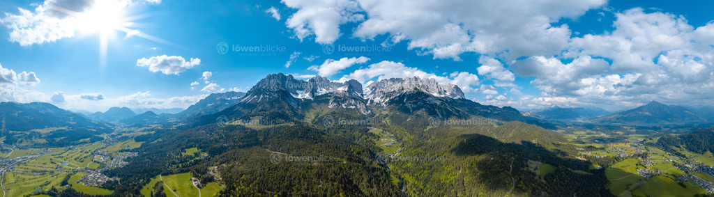 Wilder Kaiser bei Ellmau im Sommer | löwenblicke | shop