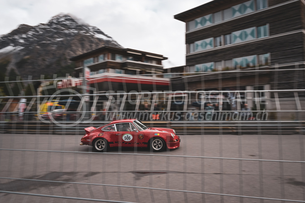 21. Arosa ClassicCar 2025 - 5. September 2025 | Peter Huber aus Mörschwil (SUI) in einem Porsche Carrera 2.8 RSR aus dem Jahre 1972 mit Startnummer 506 am Arosa ClassicCar 2025 in der Kategorie Competition..@arosaclassiccar, @arosa.official, #arosaclassiccar, #arosa, #76curves, #classiccarBild: Sportfotografie Markus Aeschimann | www.markus-aeschimann.ch - Realisiert mit Pictrs.com
