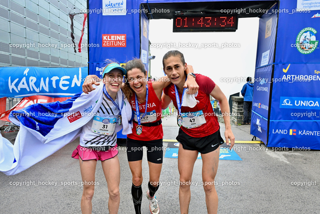Großglockner Mountain Run | #157 Taibon Barbara, #47 Blaise-Sohnius Adele, #31 COTTON Charlotte, Großglockner Mountain Run, Großglockner Mountain Run 2024 am 07.07.2024 in Heiligenblut (Großglockner), Austria, (Photo by Bernd Stefan)