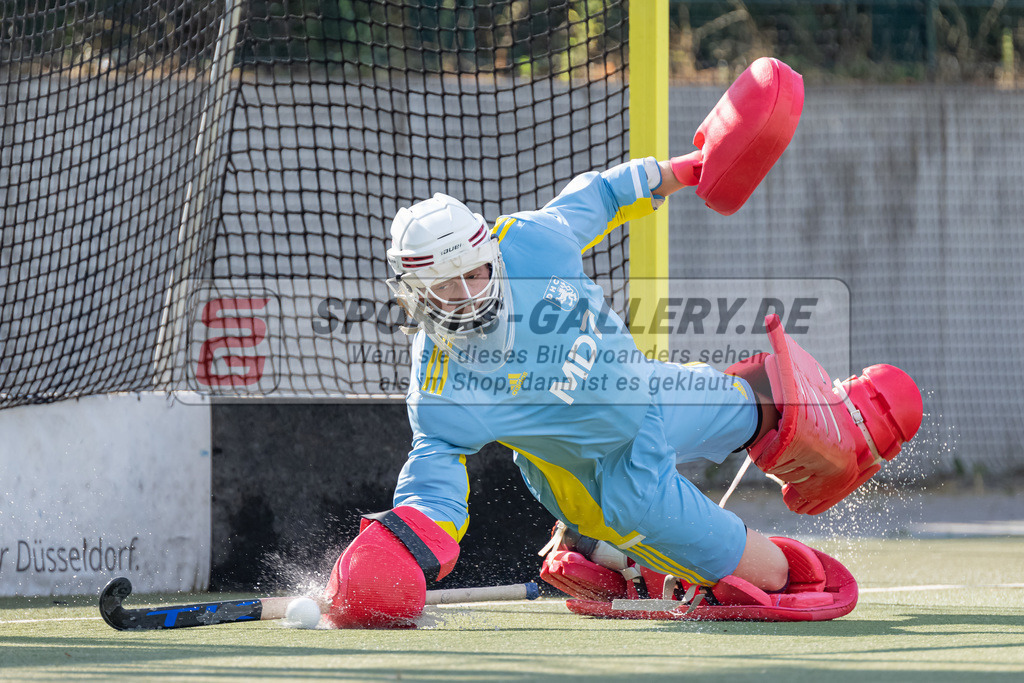 HK_20220903_109689 | 1. Bundesliga Herren Düsseldorfer HC - Mannheimer HC am 3.9.2022 DHC Düsseldorf, Düsseldorf , Zickler Anton Torwart ( Düsseldorfer HC #32 )