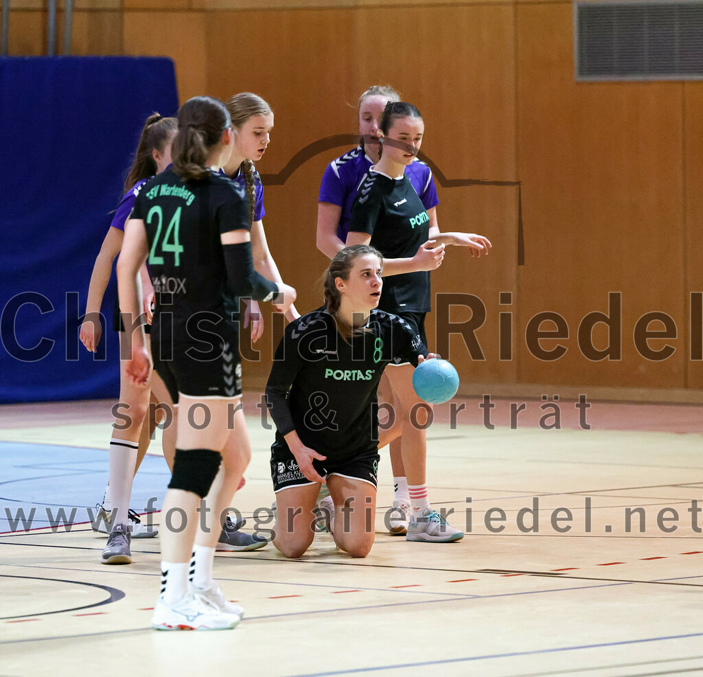2023-02-25_094_SpVgg_Altenerding_III_gegen_TSV_Wartenberg_II | Erding, Deutschland, 25.02.2023:
Handball, Bezirksklasse Frauen Staffel Mitte 2022 / 2023, 13. Spieltag, SpVgg Altenerding III gegen TSV Wartenberg II, Endergebnis: 23:26

Foto: Christian Riedel / fotografie-riedel.net