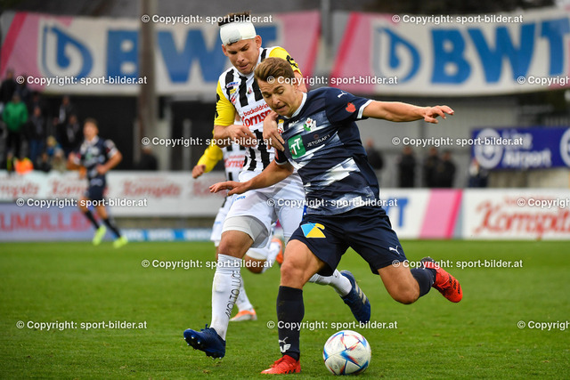 AUT, Admiral Bundesliga, LASK Linz vs WSG Tirol | 17.09.2022, Raiffeisen Arena Pasching, AUT, Admiral Bundesliga, LASK Linz vs WSG Tirol, im Bild Peter Michorl (Lask) vs Valentino Mueller (WSG Tirol)


// Admiral Bundesliga Match between LASK Linz and WSG Tirol in Pasching, Austria on 2022/09/17
