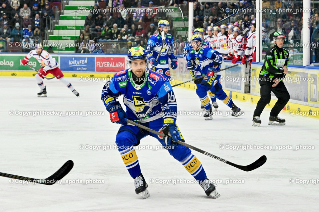 EC IDM WÄRMEPUMPEN VSV vs. EC Red Bull Salzburg | #46 WALL Alex EC VSV, EC IDM WÄRMEPUMPEN VSV vs. EC Red Bull Salzburg, EC IDM WÄRMEPUMPEN VSV vs. EC Red Bull Salzburg am 17.01.2025 in Villach (Stadthalle Villach), Austria, (Photo by Bernd Stefan)