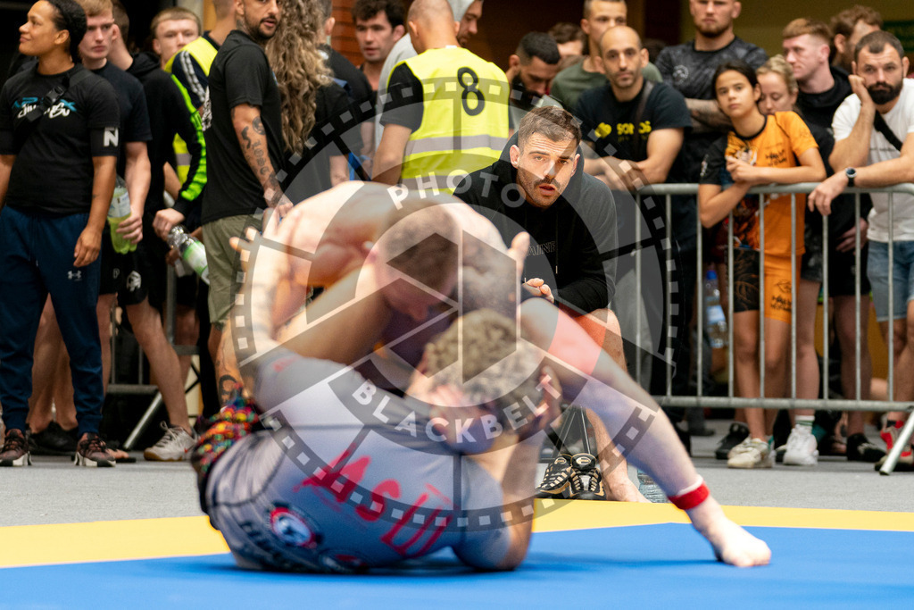 20230916PBB1243 | Fighters compete during the grappling tournement ADCC Trials (European, Middle East and African Championship) in Warsaw, Poland, on September 16, 2023.