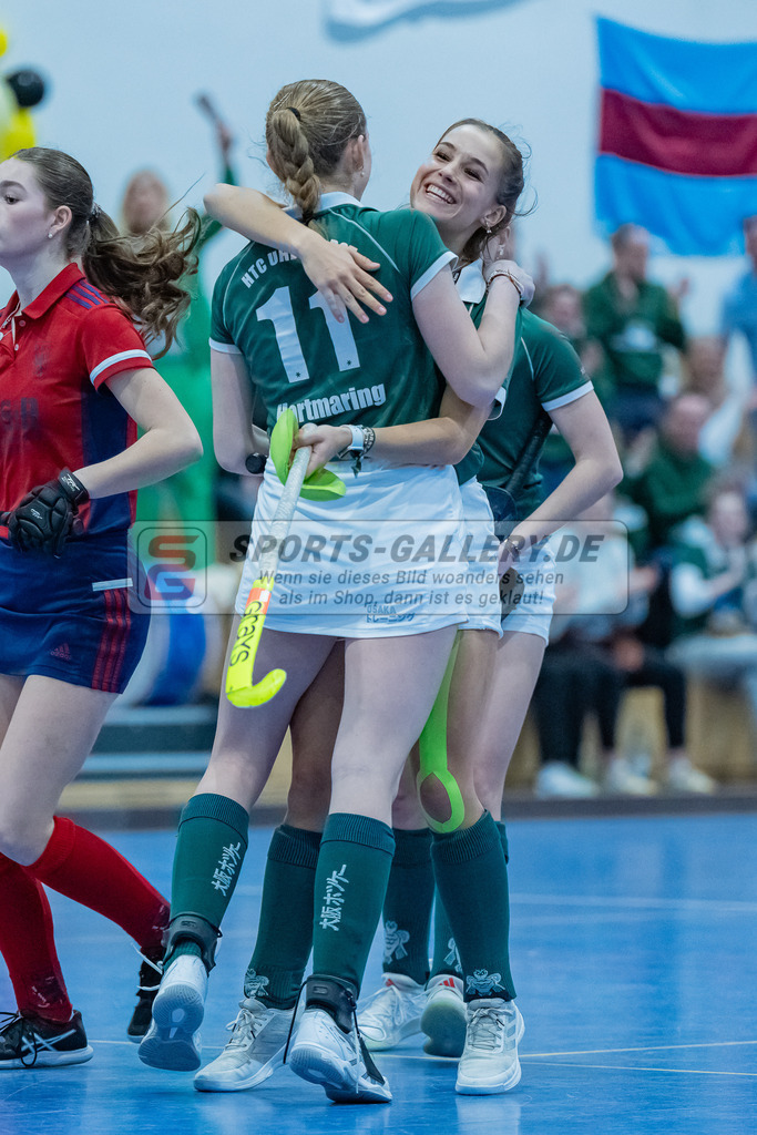 HK_20240303_109127 | Spiel um Platz 5 Deutsche Meisterschaft WU16 am 3.3.2024 Halle DHC, Düsseldorf ,