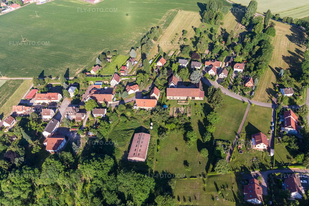 Aerial view: View of the town in the district Altenstadt in Wissembourg in the state Bas-Rhin, France.Photo: IMG_100980.jpg taken on 06/17/2017 by Werner Riehm/FLY-FOTO.comResolution of the original: 4900 x 3266 px