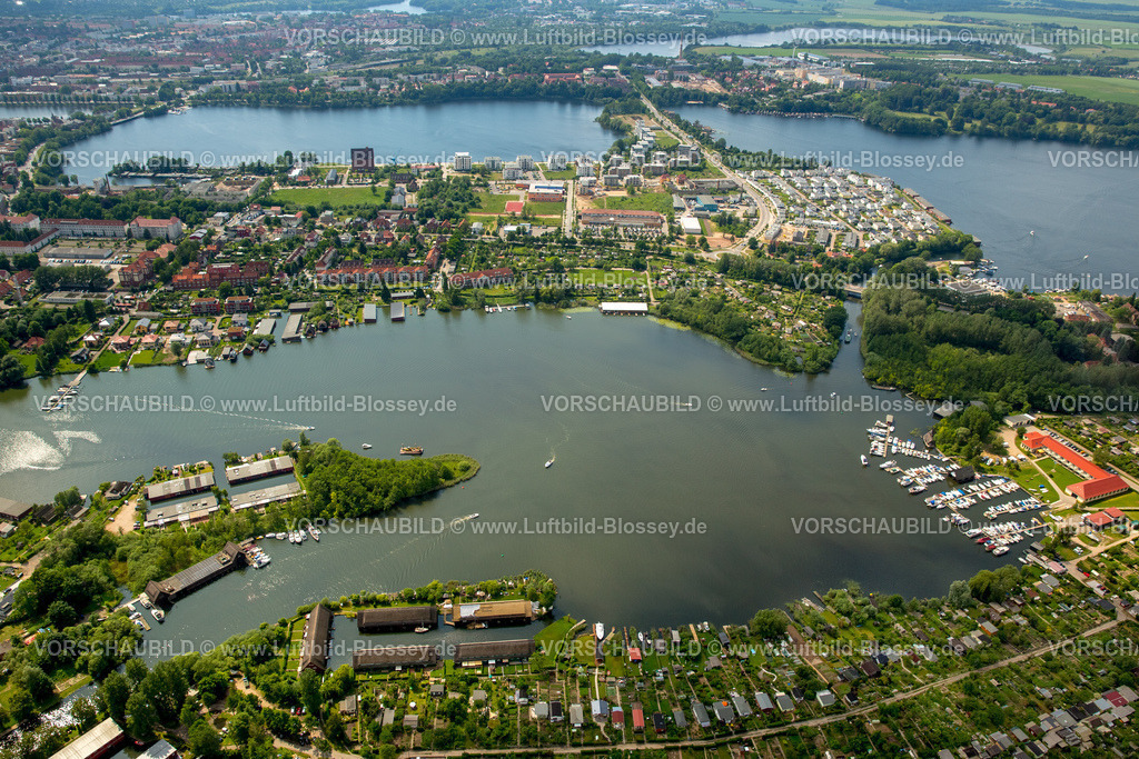 Schwerin16060138 | Bootshäuser am Heidensee,  Schwerin, Mecklenburg-Vorpommern, Deutschland