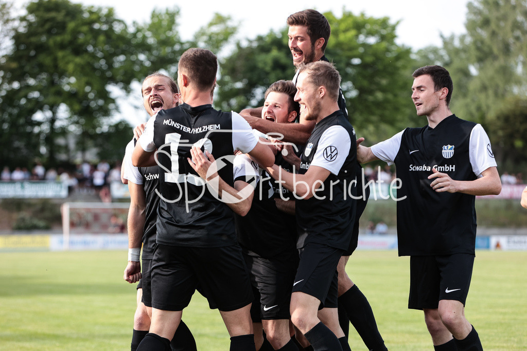 SG Münster/Holzheim - TSV Inchenhofen | Jubel nach 1-0 durch Münster #10