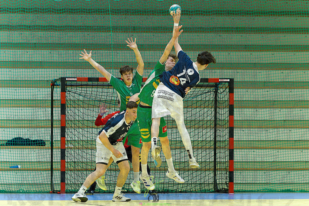 mJB Pokalrunde dt. Meisterschaft, TV Hüttenberg - TSV GWD Minden | mJB Pokalrunde dt. Meisterschaft, TV Hüttenberg - TSV GWD Minden am 15.03.2025 in Münchholzhausen (Sporthalle Münchholzhausen)Photo © 2025 - Jörg Heinrich - Realisiert mit Pictrs.com