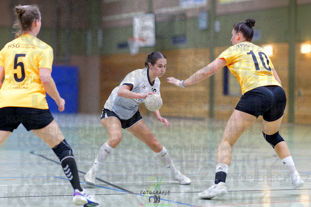 Frauen Oberliga Mitte (HHV); HSG Eibelshausen/Ewersbach - HSG Linden | Frauen Oberliga Mitte (HHV); HSG Eibelshausen/Ewersbach - HSG Linden am 15.11.2025 in Eibelshausen (Holderberghalle)Photo © 2025 - Jörg Heinrich - Realisiert mit Pictrs.com