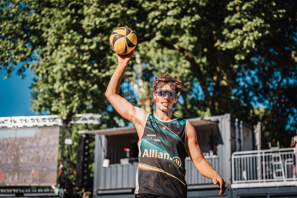 Beachvolleyball | Männer | Allianz German Beach Tour 2025 | Tourstop Düsseldorf | 11.05.2025 | Lui Wüst