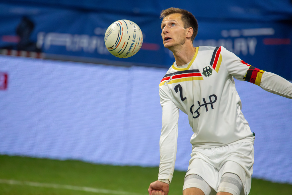 Faustball-Weltmeisterschaft vom 22.07. bis 29.07.2023 in Mannheim: Deutschland ist Faustball-Weltmeister. Im Finale schlug die deutsche Mannschaft Österreich in 4:0 Sätzen. Hier im Bild: Fabian Sagstetter | Faustball-Weltmeisterschaft vom 22.07. bis 29.07.2023 in Mannheim: Deutschland ist Faustball-Weltmeister. Im Finale schlug die deutsche Mannschaft Österreich in 4:0 Sätzen. Hier im Bild: Fabian Sagstetter - Realisiert mit Pictrs.com