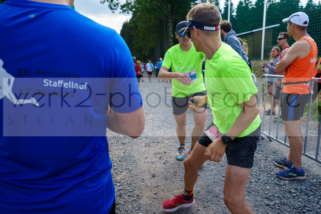 Rennsteig-Staffellauf 2023 | Rennsteig-Staffellauf - Hörschel bis Blankenstein - 17. Juni 2023