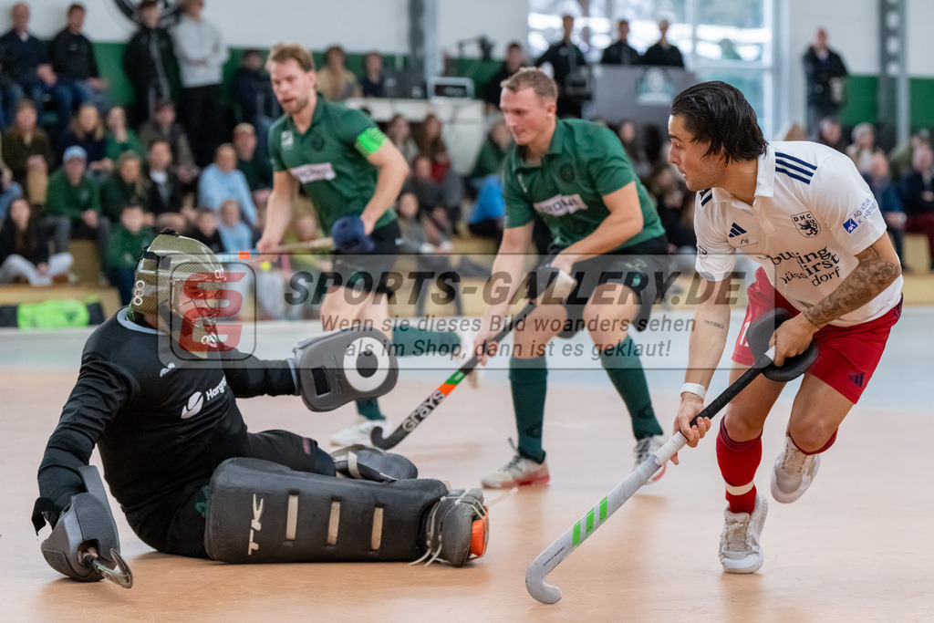 HK_20241208_109866 | 2. Bundesliga Halle Herren Club Raffelberg - Düsseldorfer HC am 8.12.2024 Raffelberg Halle, Duisburg ,