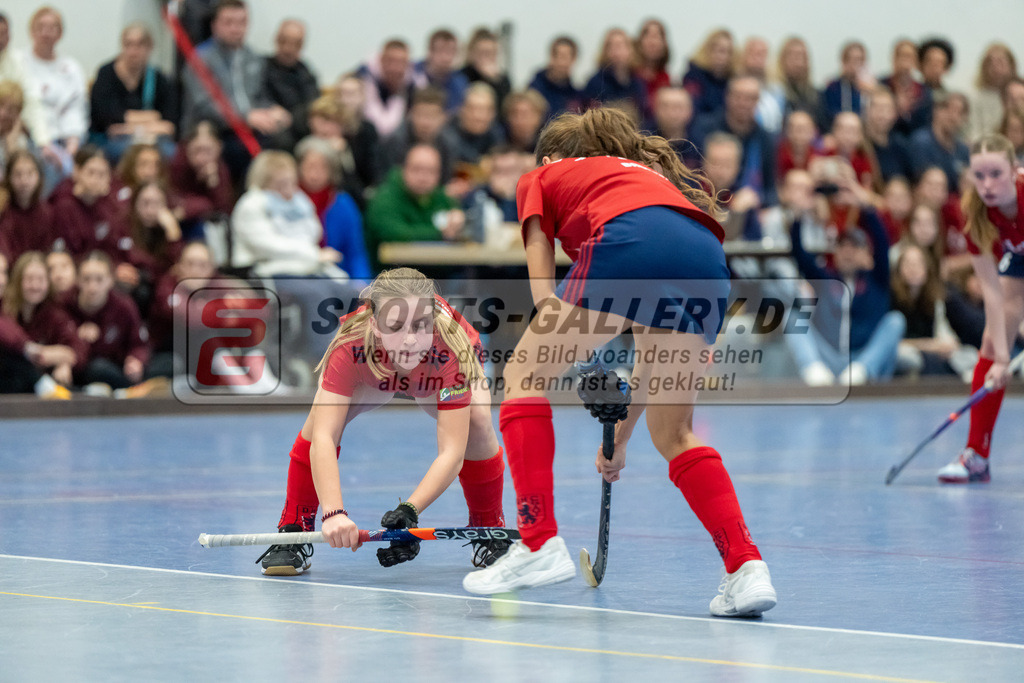 HK_20250223_103173 | Deutsche Meisterschaft wU14 Finale und Ehrungen am 23.2.2025 Düsseldorfer HC, Düsseldorf