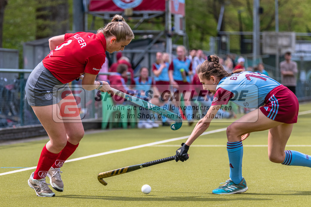 SM_20240427-D85_0114 | Playoffs:1.Bundesliga Feldhockey (W) UHC - DCadA /  1:3 (0:1)