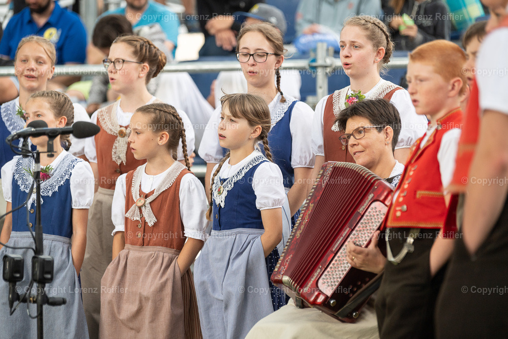 Schwingen -  Appenzeller Kantonal Nachwuchsschwingertag 2024 | Hundwil, 6.7.24, Schwingen - Appenzeller Kantonal Nachwuchsschwingertag.