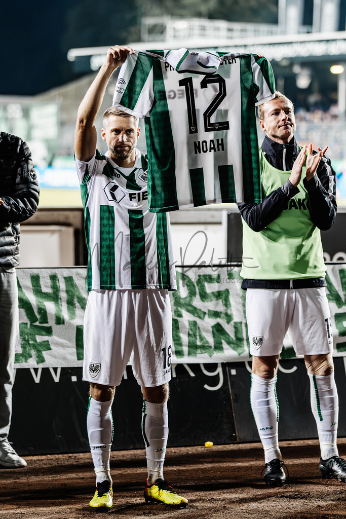 2. Bundesliga, Saison 2024/25, 7. Spieltag: SC Preußen Münster - FC Schalke 04 | Münster, 28.09.2024: 2. Bundesliga, 7. Spieltag, SC Preußen Münster gegen FC Schalke 04 im LVM-Preußenstadion in Münster. Foto: sportfotografie.ms | Markus Paletta - Realisiert mit Pictrs.com