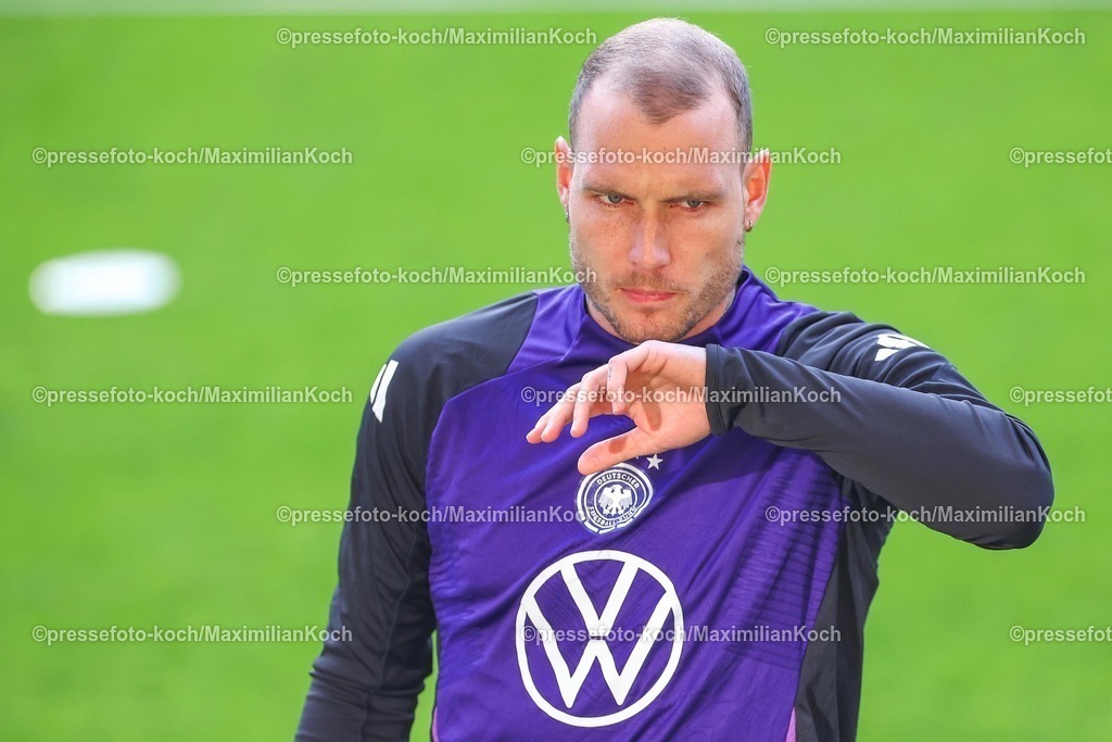 DFB22032502017 | 22.03.2025, Fußball, Abschlusstraining und Pressekonferenz vor dem Nations League  Viertelfinale Deutschland - Italien, Signal Iduna Park, Saison 2024 2025: David Raum (GER #22) DFB regulations prohibit any use of photographs as image sequences and or quasi-video.
