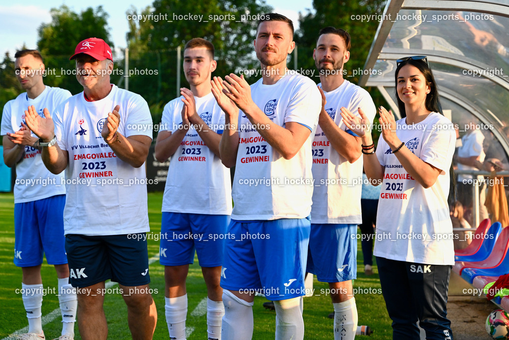 Villacher Bier Cup 2022/23 Siegerehrung SAK vs. SV Dellach Gail 17.6.2023 | hockey sports photos, Pressefotos, Sportfotos, hockey247, win 2day icehockeyleague, Handball Austria, Floorball Austria, ÖVV, Kärntner Eishockeyverband, KEHV, KFV, Kärntner Fussballverband, Österreichischer Volleyballverband, Alps Hockey League, ÖFB, 