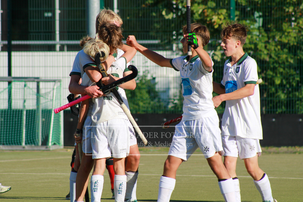 MU14 FINALE Westdeutsche Meisterschaft  Rot-Weiß Köln - HTC Uhlenhorst Mülheim 24.09.23 Düsseldorf-098 | lanaschraderfotografie - Realisiert mit Pictrs.com