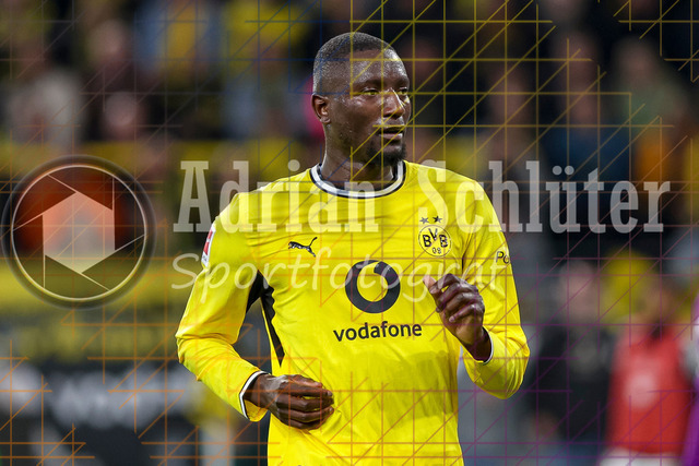 08.05.2026, GER, Fussball, Herren, 1. BL, Saison 2025/2026, Borussia Dortmund - Eintracht Frankfurt | Serhou Guirassy (BVB) schaut