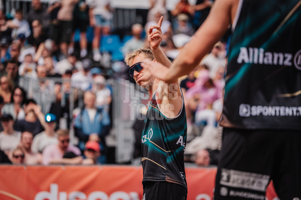 Beachvolleyball | Männer | Allianz German Beach Tour 2025 | Tourstop Hamburg | 01.06.2025 | Jonas Reinhardt