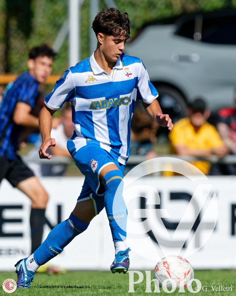 GenevaCup 3-4 - RC Deportivo v FC Inter Milan | during the GenevaCup 3-4 match between RC Deportivo and FC Inter Milan at Stade des Arberes in Meyrin, Switzerland