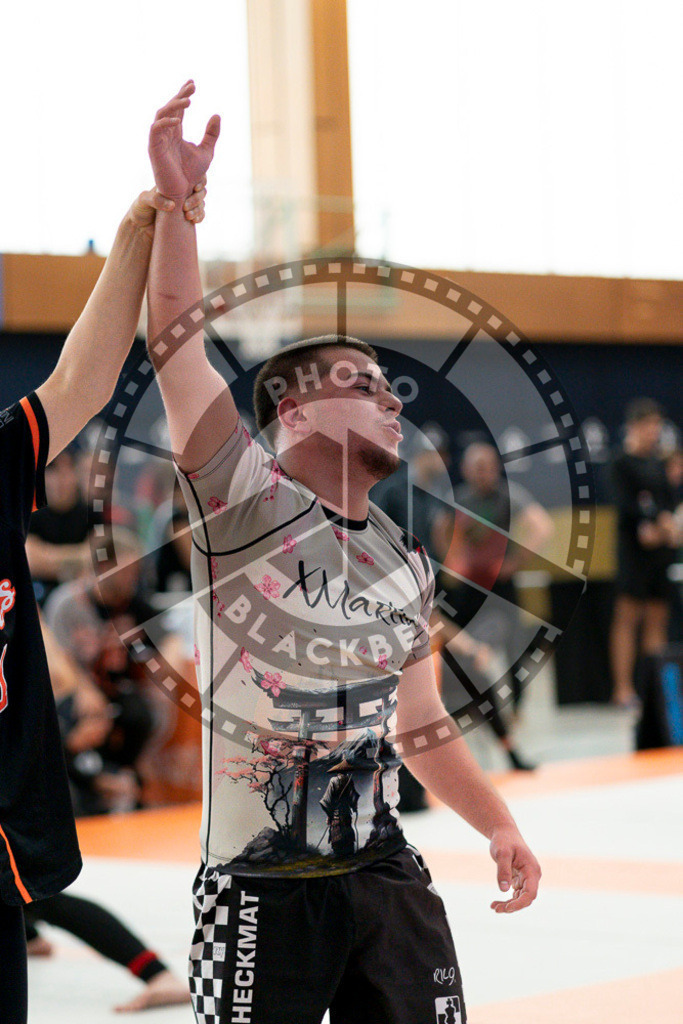 20240915PBB4155 | Athletes compete during the Grappling Industries’ grappling and Brazilian jiu-jitsu competition in Berlin, on September 15, 2024.