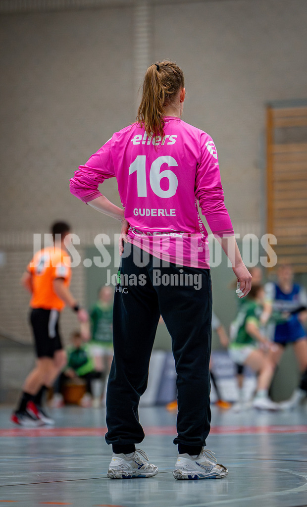 Handball I Frauen I Saison 2025-2026 I 3. Liga Staffel Nord I 10. Spieltag I SC SFN Vechta - HSG Blomberg-Lippe II I 0128 | Alles im Blick Madita Guderle (16, SC SFN Vechta) - Realisiert mit Pictrs.com