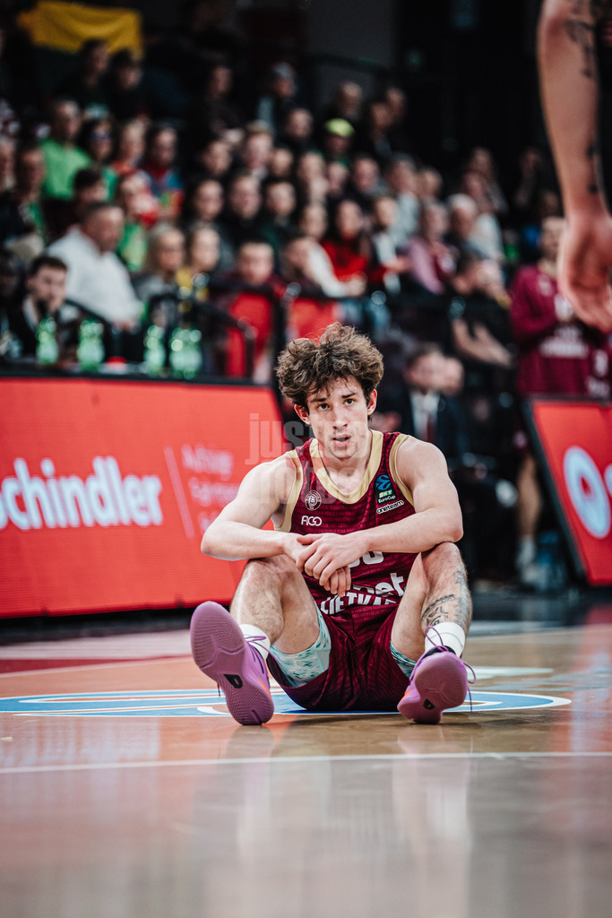 Basketball | Männer | Saison 2024/2025 | BKT EuroCup | Veolia Towers Hamburg vs. 7Bet-Lietkabelis Panevezys | 21.01.2025 | Oleksandr Kovliar (#50, BC 7Bet-Lietkabelis Panevezys)