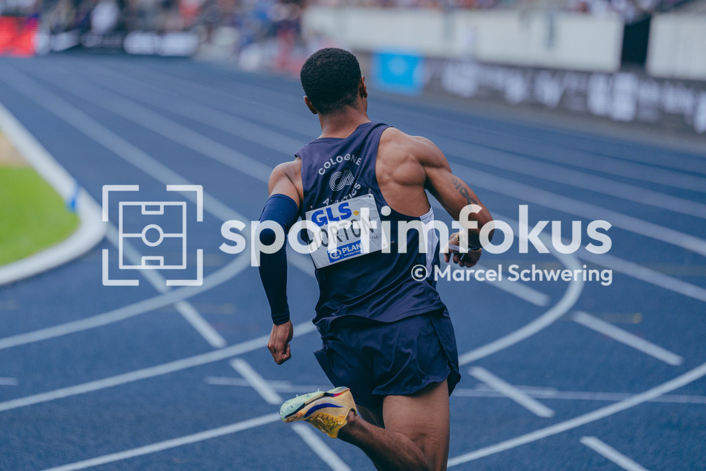 Deutsche Meisterschaften der Frauen und Männer 2026 | Kameron Horton, Cologne Athletics, 200-Meter-Lauf, Deutsche Meisterschaften der Frauen und Männer 2026, Lohrheidestadion Bochum-Wattenscheid, 26.07.2026. Foto: Marcel Schwering / sportimfokus - Realisiert mit Pictrs.com