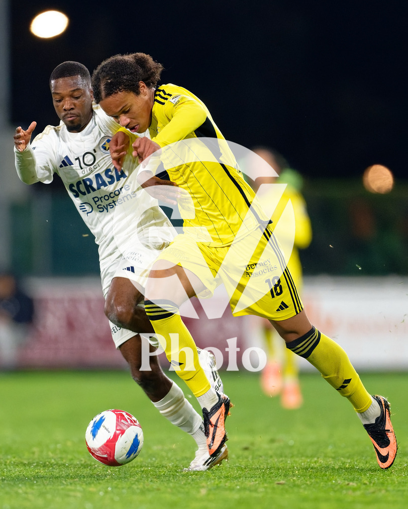 dieci Challenge League - FC Stade Nyonnais v Etoile Carouge FC |  during the dieci Challenge League match between FC Stade Nyonnais and Etoile Carouge FC at Centre sportif de Colovray in Nyon, Switzerland