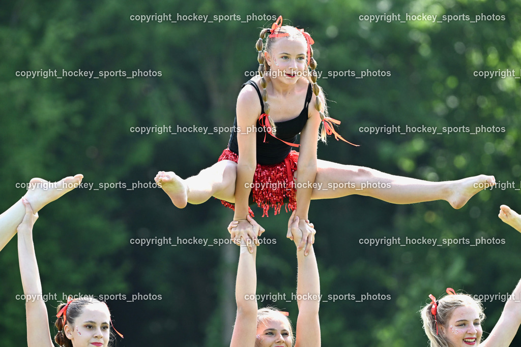 Carinthian Lions vs. Cineplexx Blue Devils | Sportakrobatik Spittal an der Drau, Carinthian Lions vs. Cineplexx Blue Devils, Carinthian Lions vs. Cineplexx Blue Devils am 09.06.2025 in Klagenfurt (ASV Sportplatz), Austria, (Photo by Bernd Stefan)