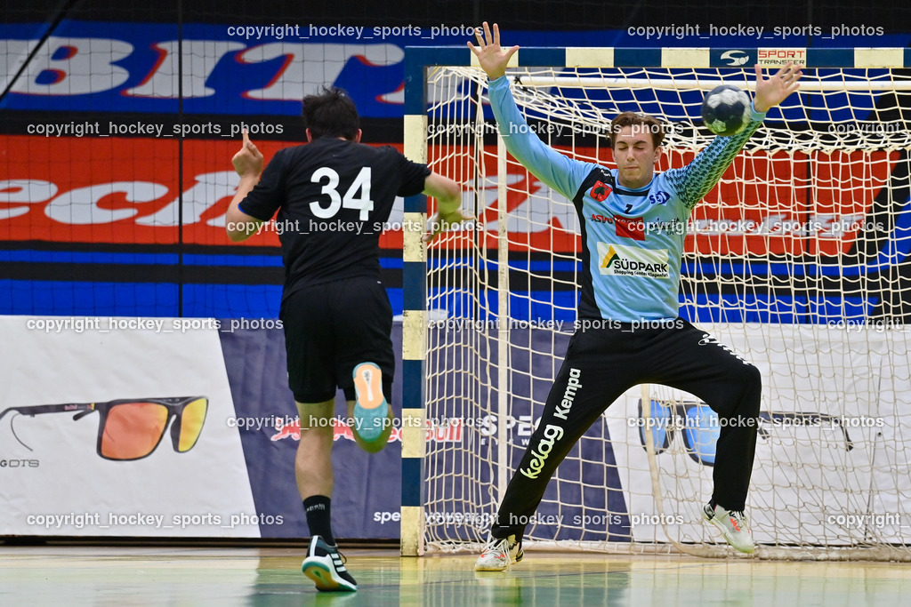 HSG Holding Graz vs. SC Ferlach Future Team 16.9.2022 | #1 CODREANU Stefan-Mircea, #34 EDEGGER Adrian