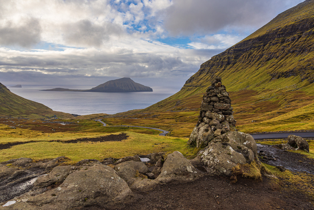 Landschaft auf der Färöer Insel Streymoy | Landschaft auf der Färöer Insel Streymoy.