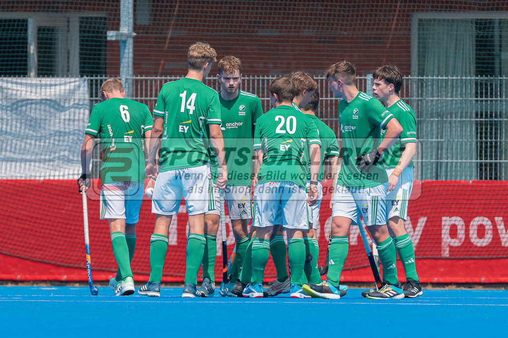 HK_20230709_100100 | Euro Hockey MU18 Belgium - Ireland Championship Girls & Boys am 9.7.2023 CHTC , Krefeld ,